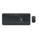 Logitech MK540 Advanced RF inalámbrico QWERTZ Alemán Negro, Blanco - 920-008675